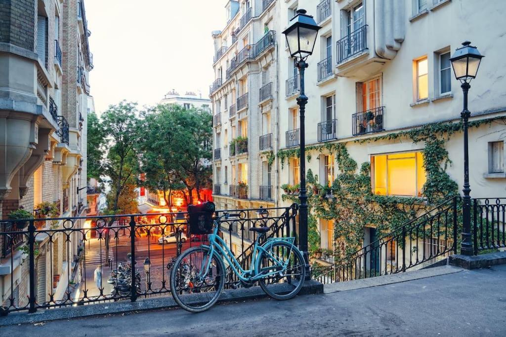 Апартаменты Relax In A Stylish Flat In Montmartre Париж Экстерьер фото