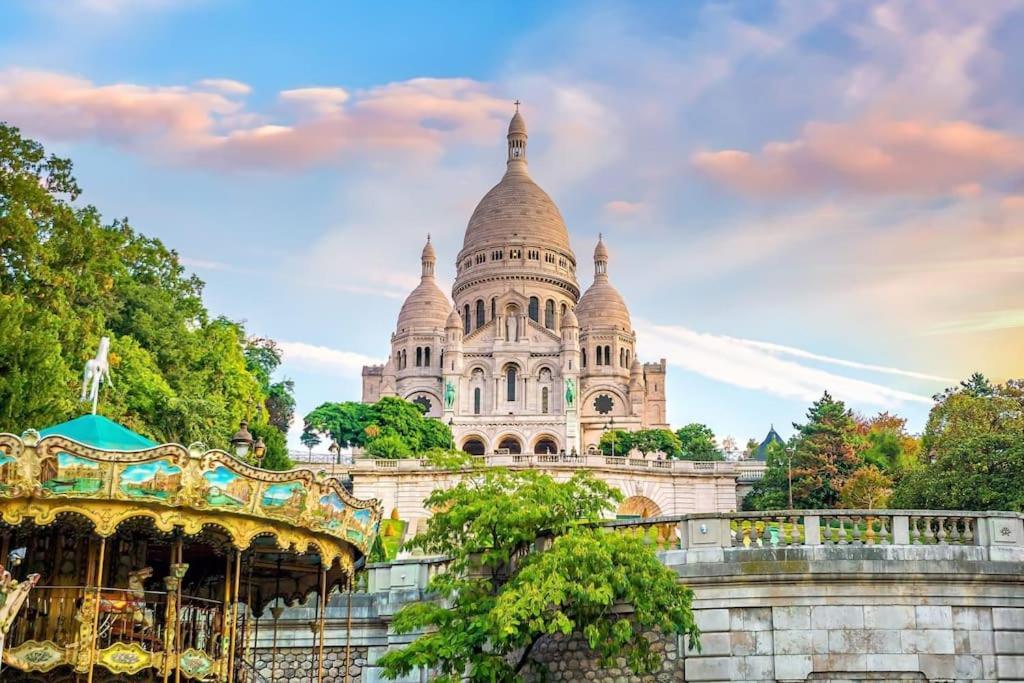Апартаменты Relax In A Stylish Flat In Montmartre Париж Экстерьер фото