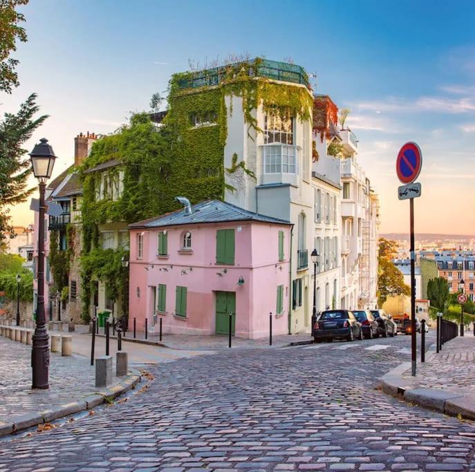 Апартаменты Relax In A Stylish Flat In Montmartre Париж Экстерьер фото